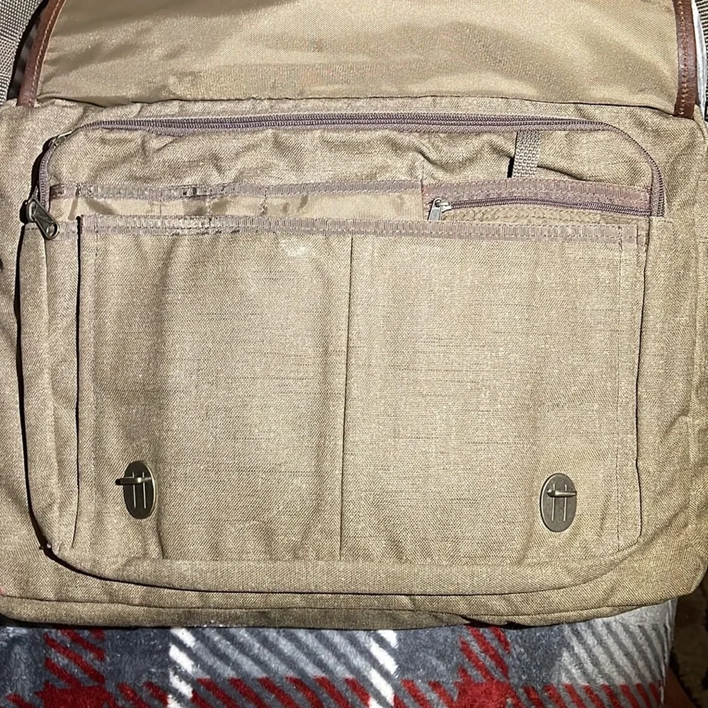 EDDIE BAUER VINTAGE OXFORD BRIEFCASE 💼 Era 1990-1996 RARE VHTF🔥